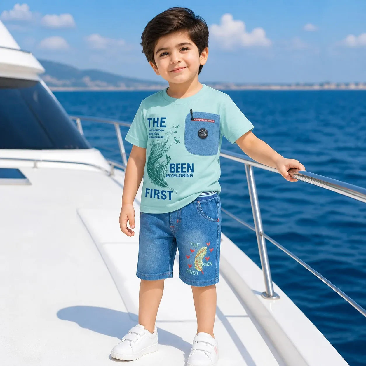 Boys Shorts Shirt for Summer