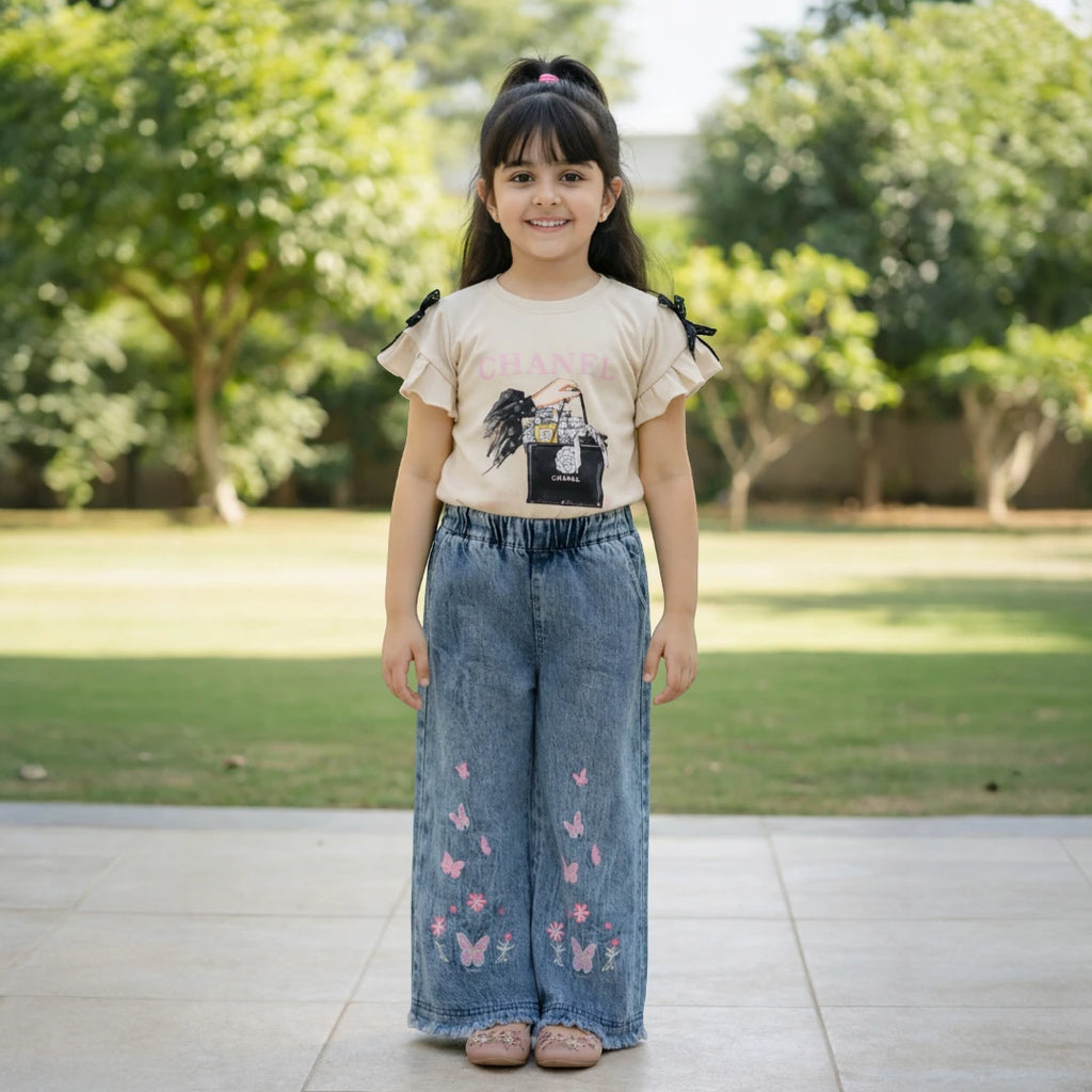 Soft Summer T shirt for girls best for Eid and Festive Wear